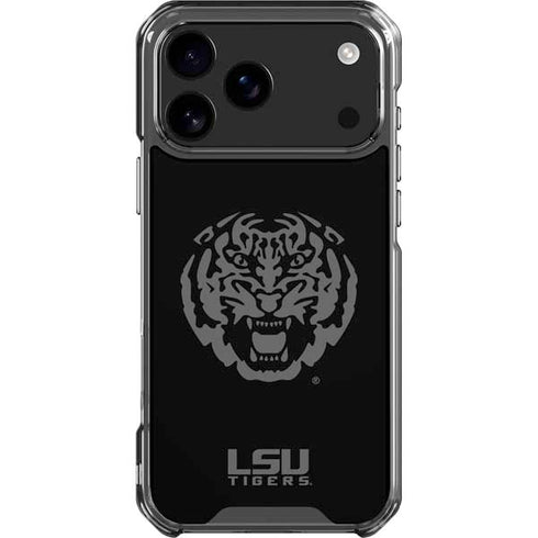 LSU Geaux Tigers iPhone 17 Pro Max Clear Case
