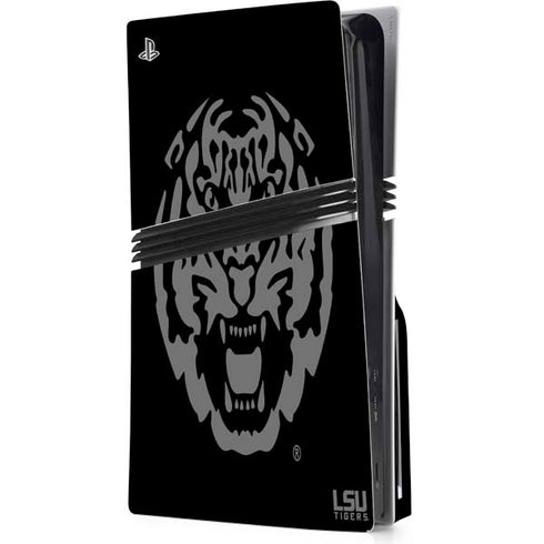 LSU Geaux Tigers PS5 Pro Disk Console Skin