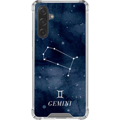 Gemini Constellation Galaxy A17 Clear Case