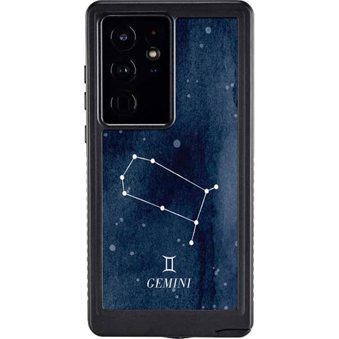 Gemini Constellation Galaxy S24 Ultra Waterproof Case