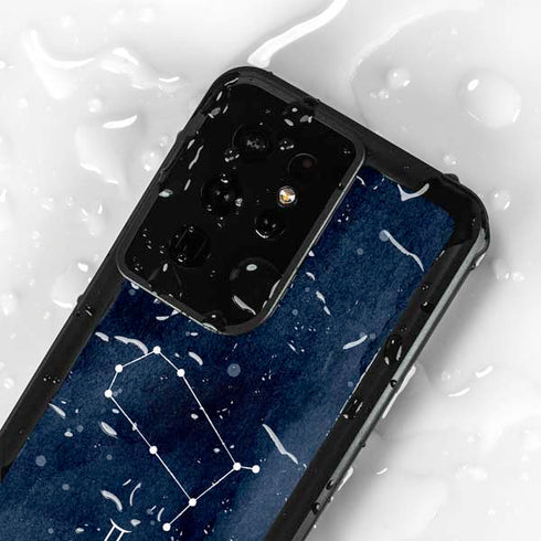 Gemini Constellation Galaxy S24 Ultra Waterproof Case
