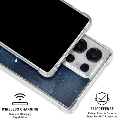 Gemini Constellation Galaxy S26 Ultra Clear Case