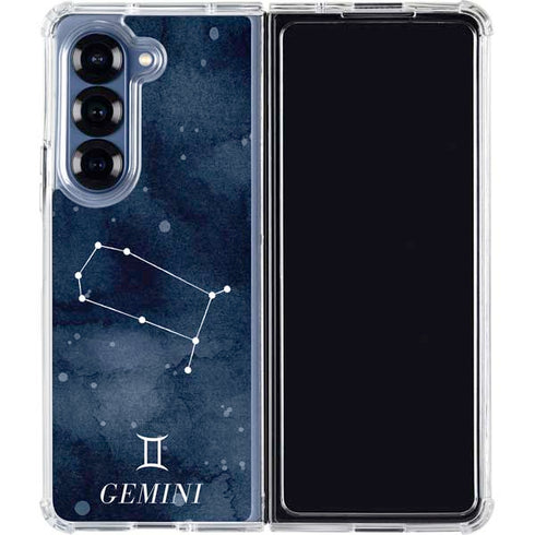 Gemini Constellation Galaxy Z Fold6 Clear Case