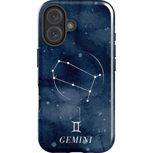 Gemini Constellation iPhone 16 Magsafe Impact Case