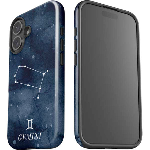 Gemini Constellation iPhone 16 Plus Impact Case
