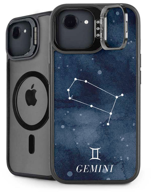 Gemini Constellation iPhone 16e Kickstand Case