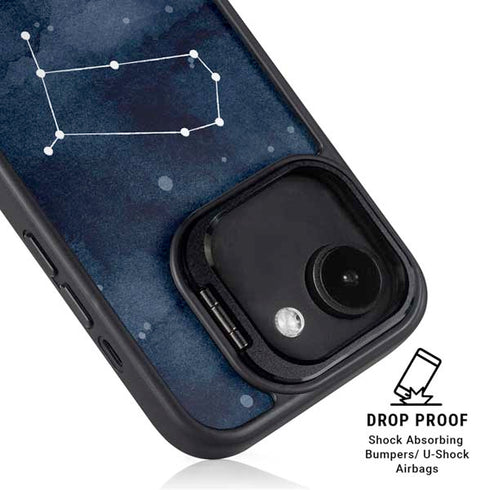 Gemini Constellation iPhone 16e Kickstand Case
