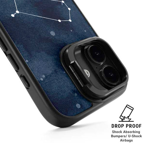 Gemini Constellation iPhone 17 Kickstand Case
