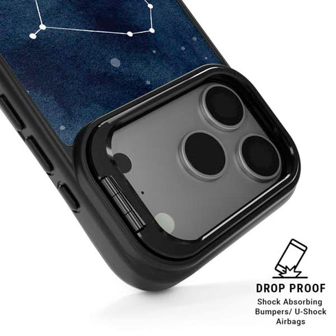 Gemini Constellation iPhone 17 Pro Kickstand Case