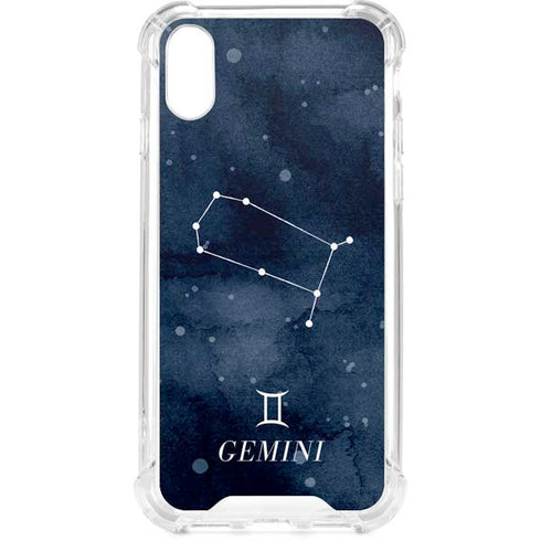 Gemini Constellation iPhone XS Clear Case