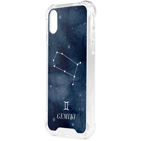 Gemini Constellation iPhone XS Clear Case