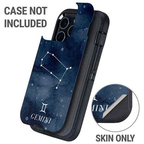 Gemini Constellation Otterbox Defender iPhone Skin