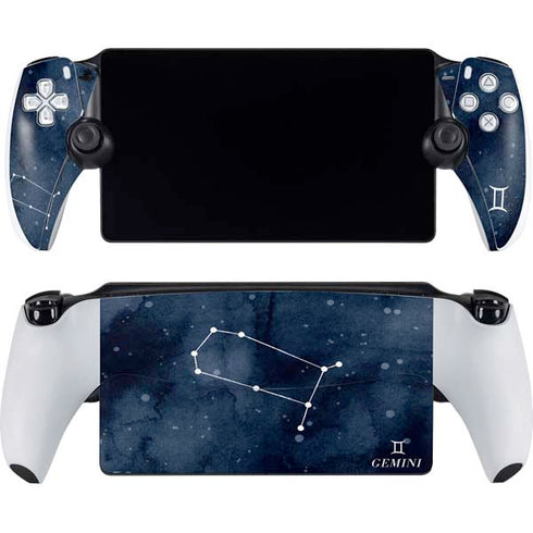 Gemini Constellation PlayStation Portal Remote Player Skin