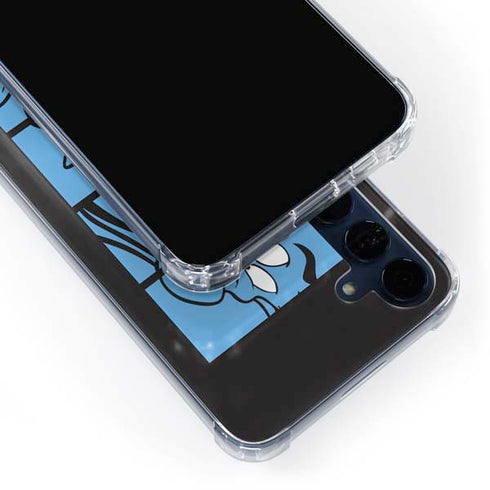 Disney Aladdin Genie Faces Grid Galaxy A55 5G Clear Case
