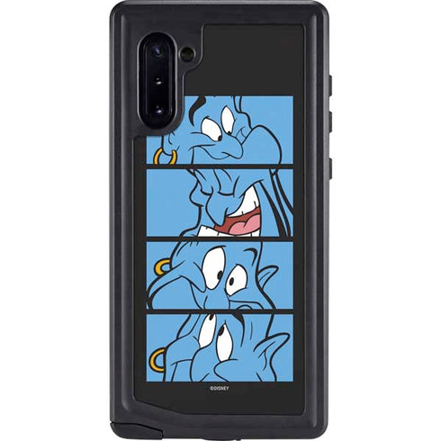 Disney Aladdin Genie Faces Grid Galaxy Cases