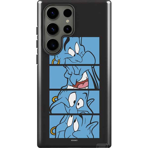 Disney Aladdin Genie Faces Grid Galaxy S23 Ultra Pro Case