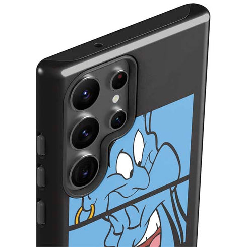 Disney Aladdin Genie Faces Grid Galaxy S23 Ultra Pro Case