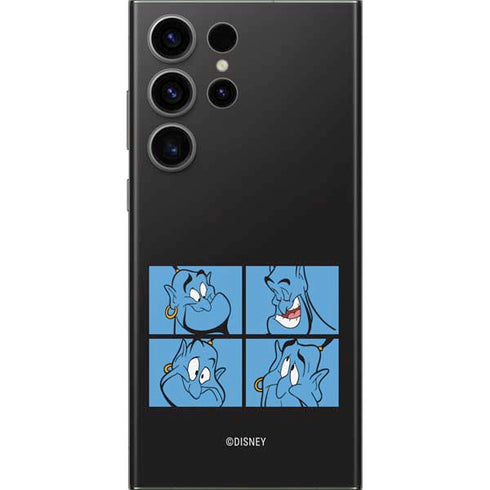 Disney Aladdin Genie Faces Grid Galaxy Skins