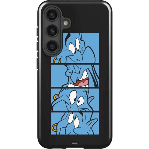Disney Aladdin Genie Faces Grid Galaxy S25 Impact Case