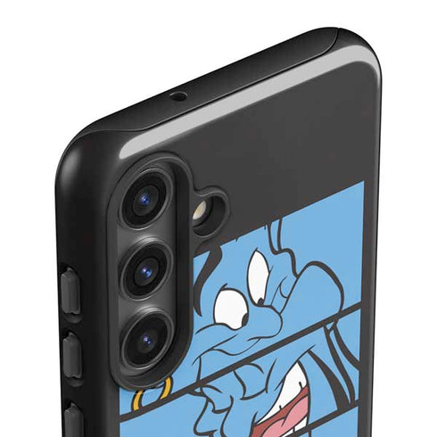 Disney Aladdin Genie Faces Grid Galaxy S25 Impact Case