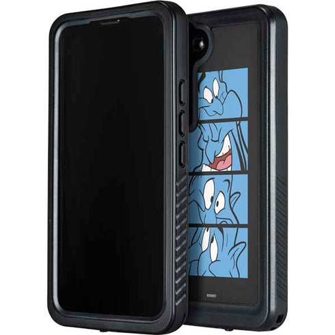 Disney Aladdin Genie Faces Grid Galaxy S24 Plus Waterproof Case