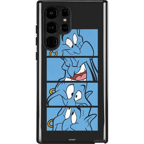 Disney Aladdin Genie Faces Grid Galaxy S25 Ultra Impact Case
