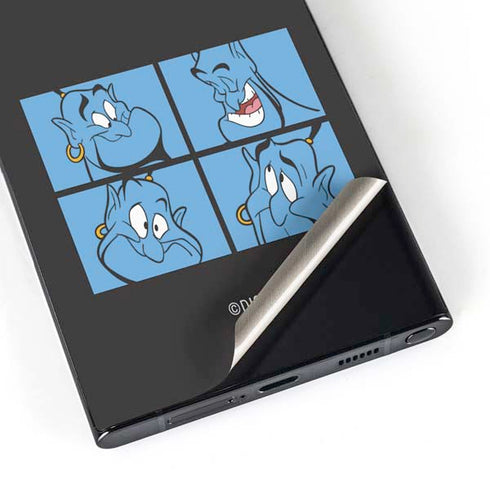 Disney Aladdin Genie Faces Grid Galaxy S25 Ultra Skin