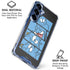 Disney Aladdin Genie Faces Grid Galaxy S25 Clear Case