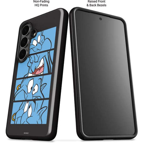 Disney Aladdin Genie Faces Grid Galaxy S26 Impact Case
