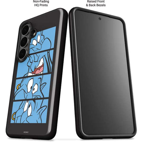 Disney Aladdin Genie Faces Grid Galaxy S26 Plus Impact Case