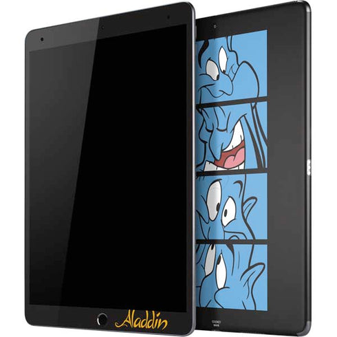 Disney Aladdin Genie Faces Grid iPad Skins