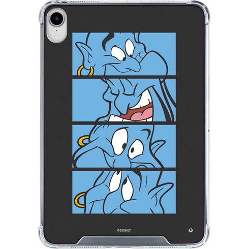 Disney Aladdin Genie Faces Grid iPad 11th Gen (2025) Clear Case