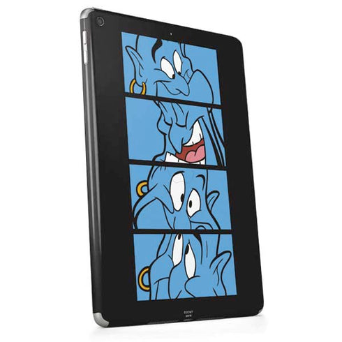 Disney Aladdin Genie Faces Grid Apple iPad Skin