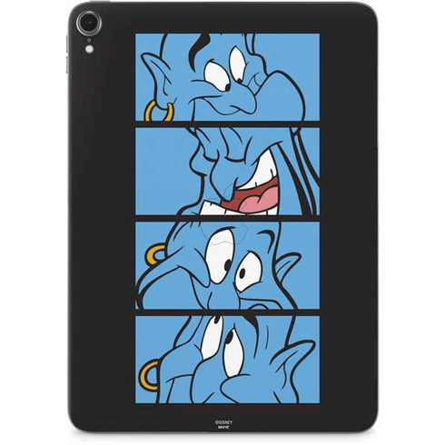 Disney Aladdin Genie Faces Grid Apple iPad Pro Skin