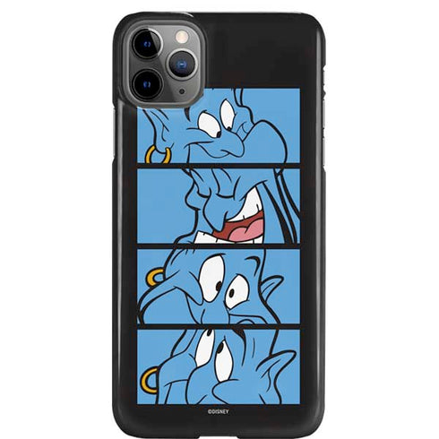 Disney Aladdin Genie Faces Grid iPhone Cases