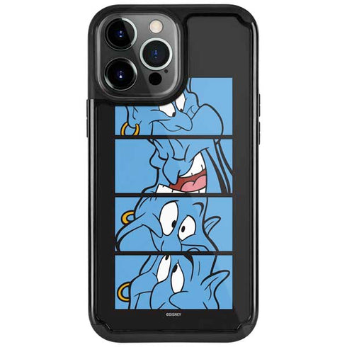 Disney Aladdin Genie Faces Grid iPhone Cases