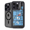 Disney Aladdin Genie Faces Grid iPhone 14 Pro Max Kickstand Case
