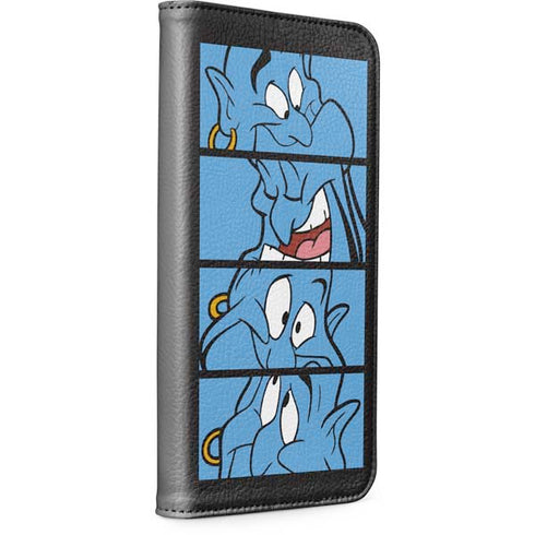 Disney Aladdin Genie Faces Grid iPhone 15 Pro Folio Case