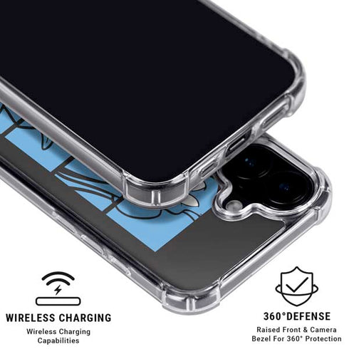 Disney Aladdin Genie Faces Grid iPhone 16 MagSafe Case