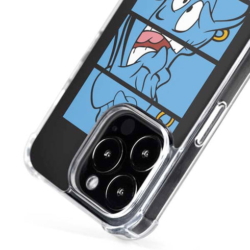 Disney Aladdin Genie Faces Grid iPhone 16 Pro Max MagSafe Case