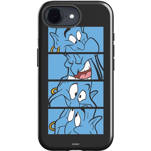 Disney Aladdin Genie Faces Grid iPhone 16e Impact Case