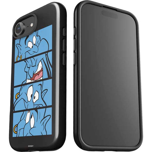 Disney Aladdin Genie Faces Grid iPhone 16e Impact Case