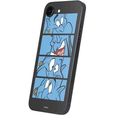 Disney Aladdin Genie Faces Grid iPhone 16e Skin