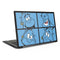 Disney Aladdin Genie Faces Grid Dell Latitude Skin
