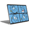 Disney Aladdin Genie Faces Grid Apple MacBook Air Skin