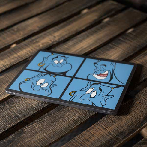 Disney Aladdin Genie Faces Grid Apple MacBook Air Skin