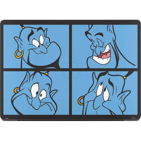 Disney Aladdin Genie Faces Grid Apple MacBook Pro 14-inch Skin