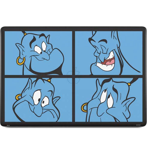 Disney Aladdin Genie Faces Grid MacBook Skins