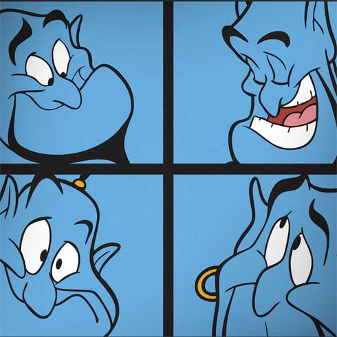 Disney Aladdin Genie Faces Grid MacBook Skins