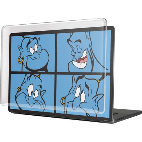 Disney Aladdin Genie Faces Grid MacBook Cases